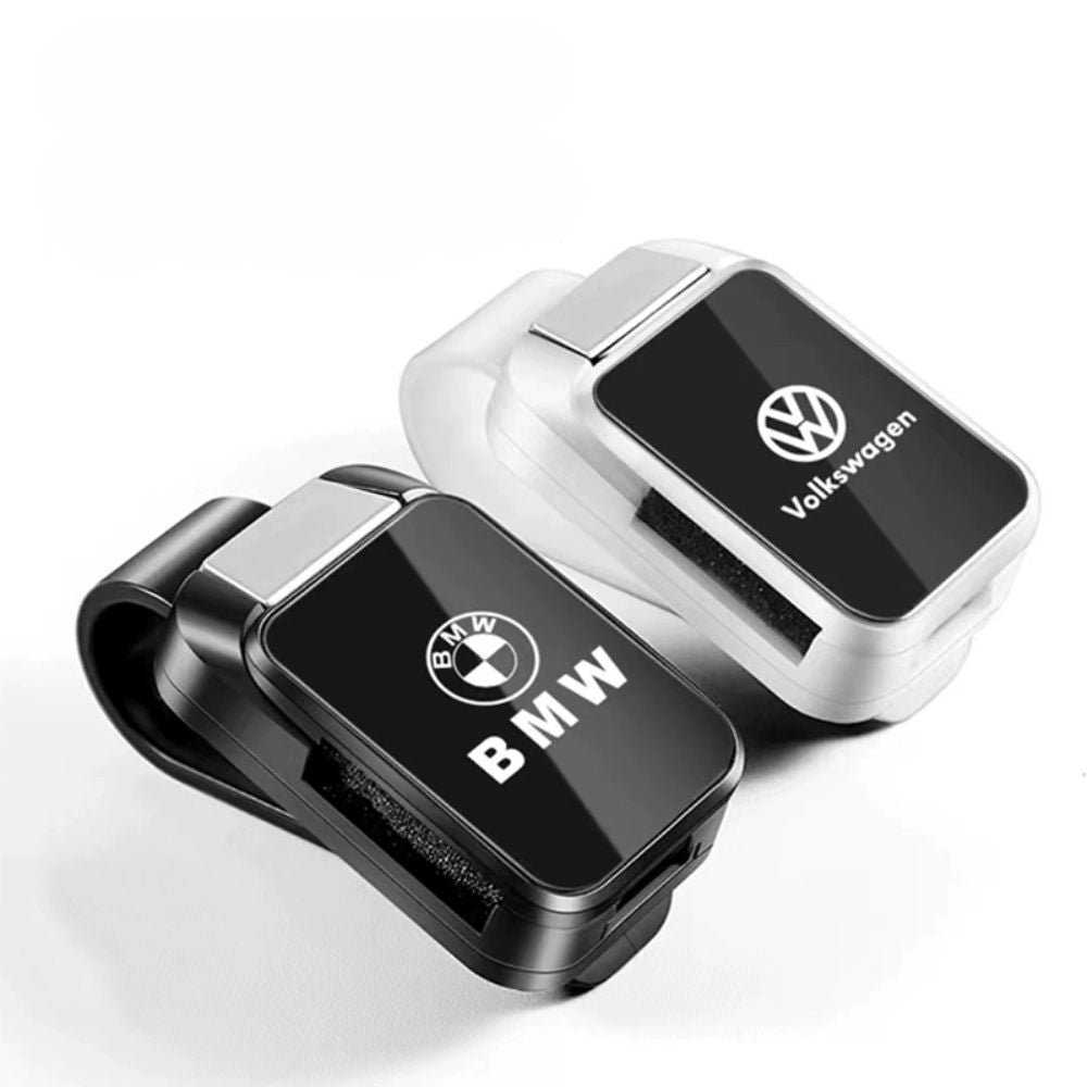 2-in-1 Car Glasses & Ticket Clip
