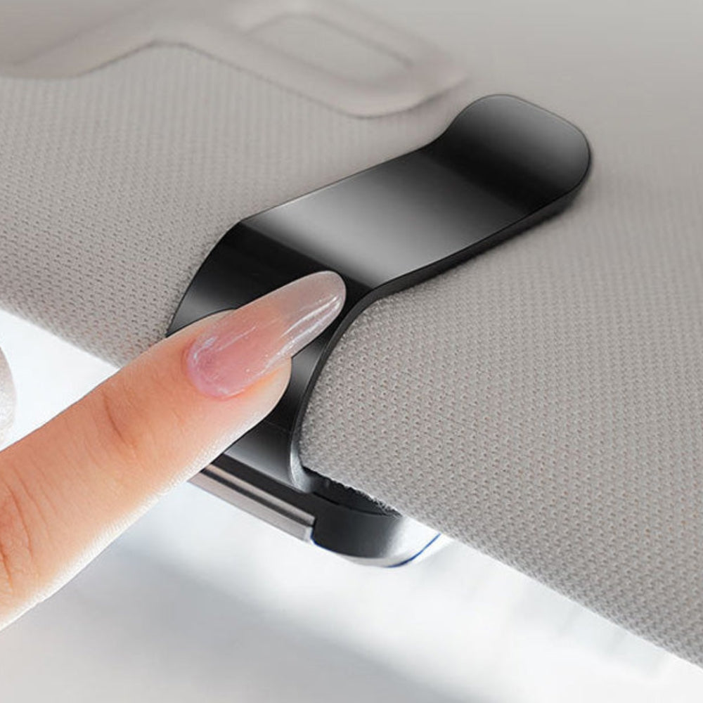 2-in-1 Car Glasses & Ticket Clip