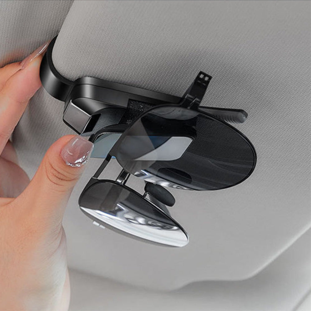 2-in-1 Car Glasses & Ticket Clip